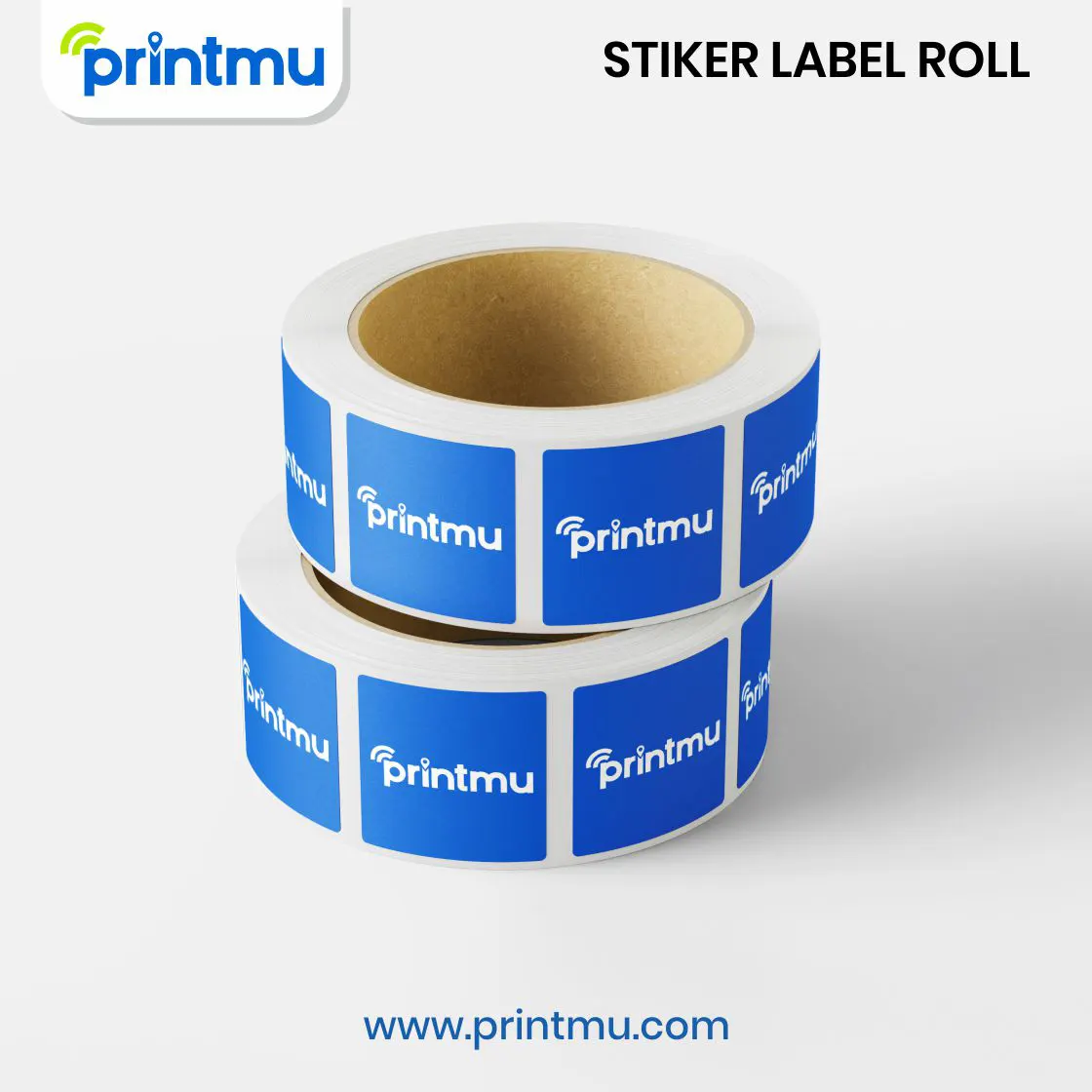 Print Sticker Label Roll UV Kiss Cut