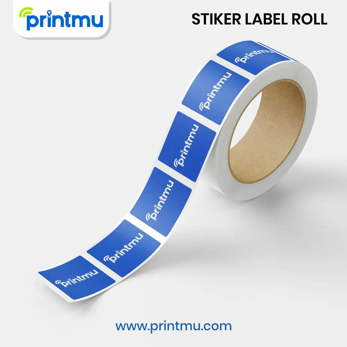 Print Sticker Label Roll UV Kiss Cut