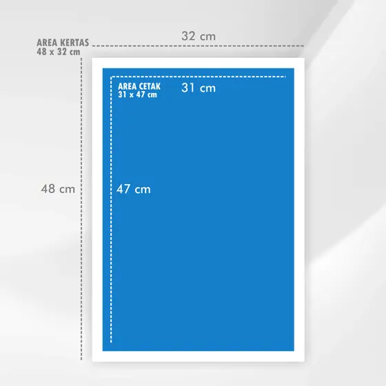 Sticker Stiker Bontak Cromo A3 Plus 32x48cm
