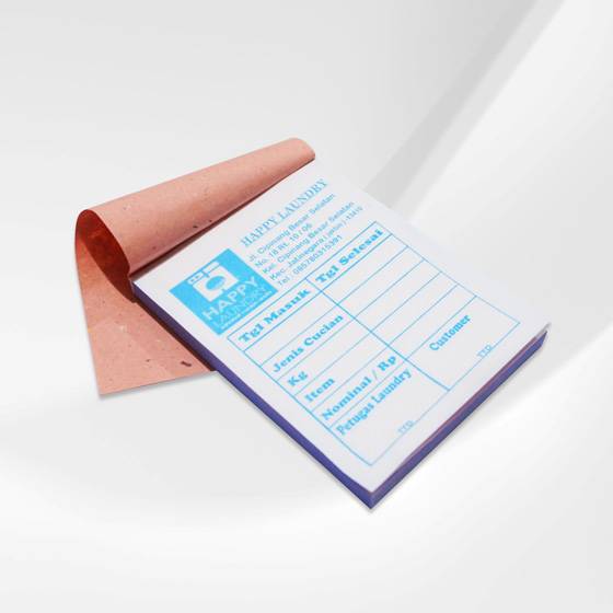 Nota NCR A5 2Ply