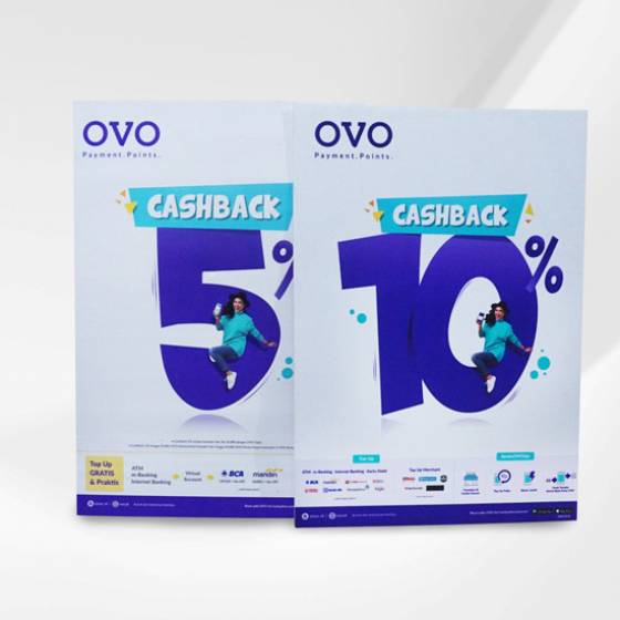 Banner PVC Board A1 Tanpa Kaki Tripod