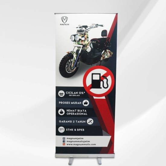 Roll Banner Luster 60x160cm